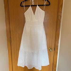 Steve Madden White Halter Dress